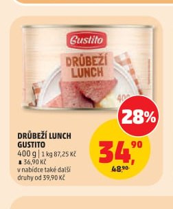 Drůbeží lunch Gustito