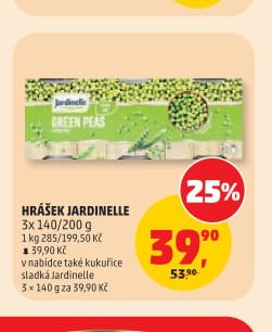 Hrášek Jardinelle