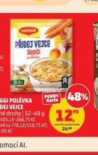 Maggi polévka Přidej vejce