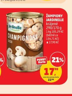 Žampiony Jardinelle