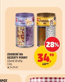 Zdobení na dezerty Penny