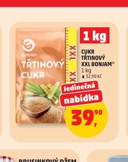 Cukr třtinový XXL Bonjam