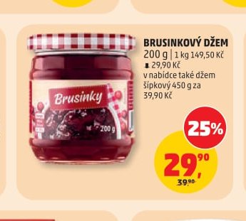 Brusinkový džem