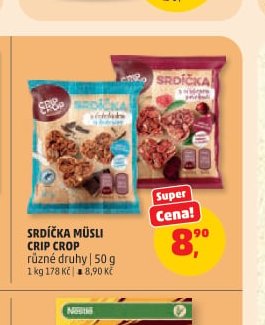 Srdíčka müsli Crip Crop