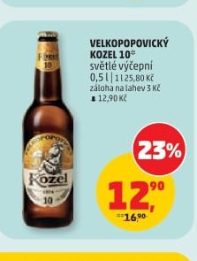 Velkopopovický Kozel 10 0,5 l