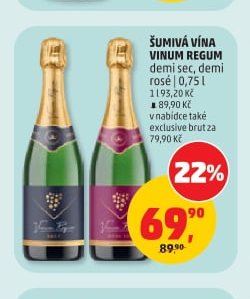 Šumivá vína Vinum Regum 0,75 l