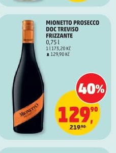 Mionetto Prosecco DOC Treviso Frizzante 0,75 l