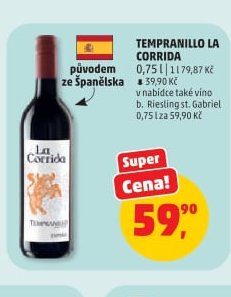 Tempranillo La Corrida