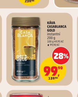 KÁVA CASABLANCA GOLD