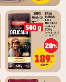 KÁVA MARILA CAFE DELICADO