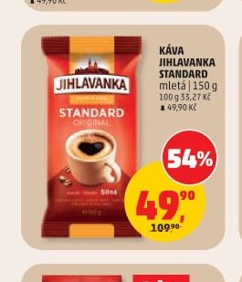 KÁVA JIHLAVANKA STANDARD