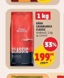 KÁVA CASABLANCA CLASSIC