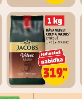 KÁVA VELVET CREMA JACOBS