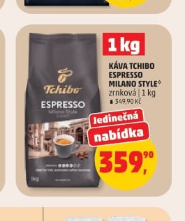 KÁVA TCHIBO ESPRESSO MILANO STYLE