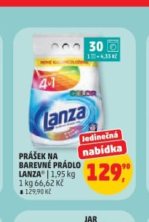 Prášek na barevné prádlo Lanza