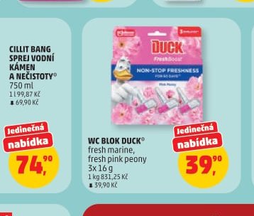 WC blok Duck