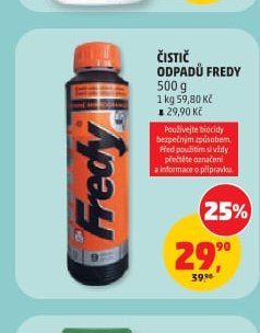 Čistič odpadů Fredy