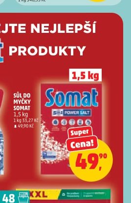 Sůl do myčky Somat