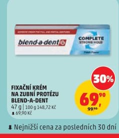 Fixační krém na zubní protézu Blend-a-dent