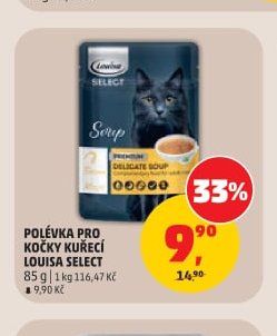 Polévka pro kočky kuřecí Louisa Select 85 g