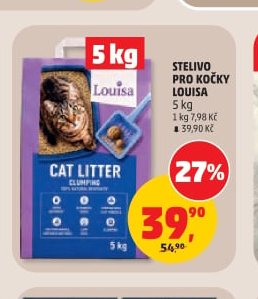 Stelivo pro kočky Louisa 5 kg
