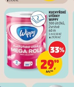 Kuchyňské utěrky Wippy 60 m