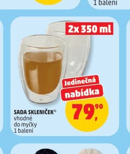 Sada skleniček