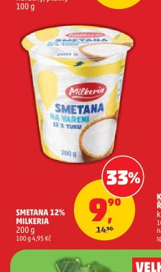 Smetana 12% Milkeria