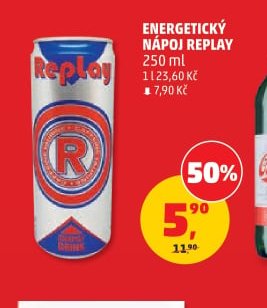 ENERGETICKÝ NÁPOJ REPLAY