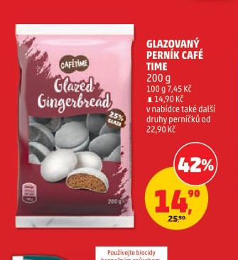 GLAZOVANÝ PERNÍK CAFÉ TIME