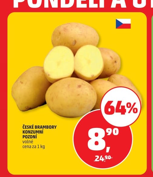 ČESKÉ BRAMBORY KONZUMNÍ