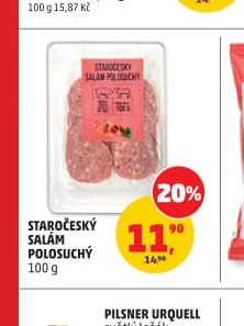STAROČESKÝ SALÁM POLOSUCHO