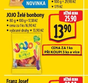 JOJO Želé bonbony