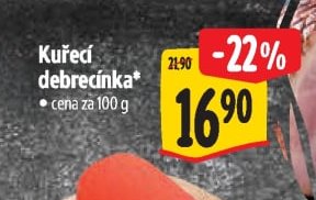 Kuřecí debrecínka*