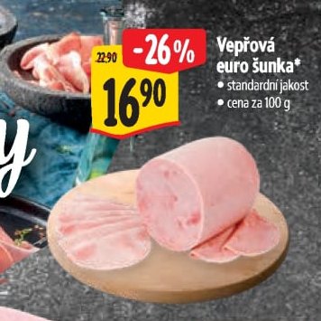 Vepřová euro šunka*