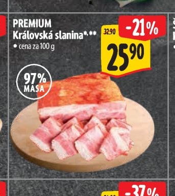 PREMIUM Královská slanina*