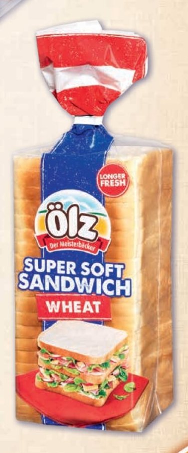 Ölz Super Soft Sandwich Wheat