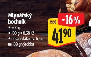 Mlynářský bochník