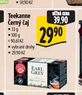 Teekanne Černý čaj