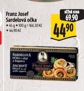 Franz Josef Sardelová očka