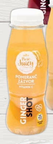 Albert Pure Juicy Ginger shot (Pomeranč Zázvor)