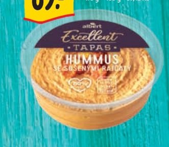 Hummus se sušenými rajčaty
