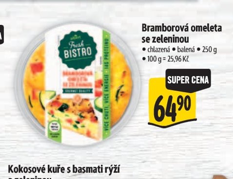 Bramborová omeleta se zeleninou