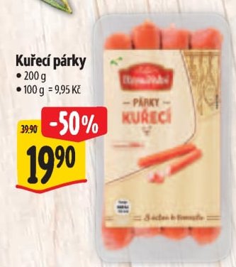Kuřecí párky