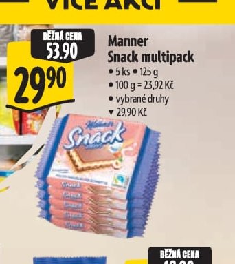 Manner Snack multipack