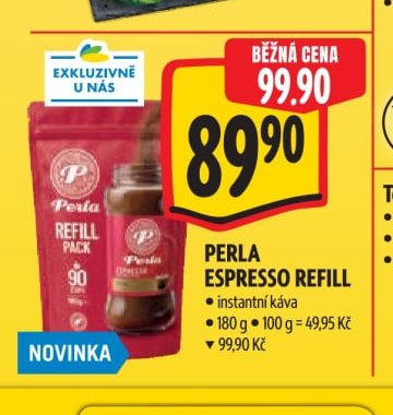 PERLA ESPRESSO REFILL - Albert aktualniletaky.eu