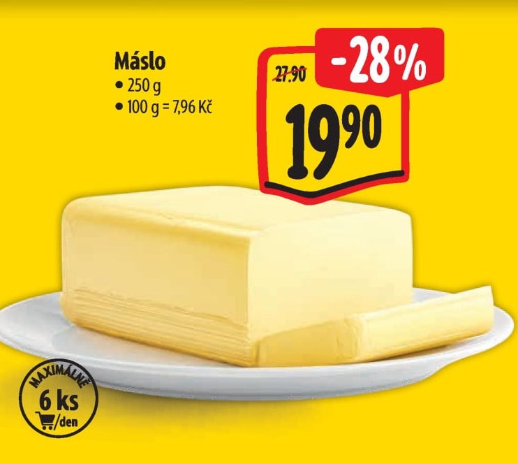 Máslo 250 g