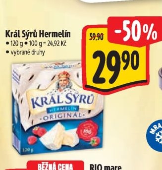 Král Sýrů Hermelín