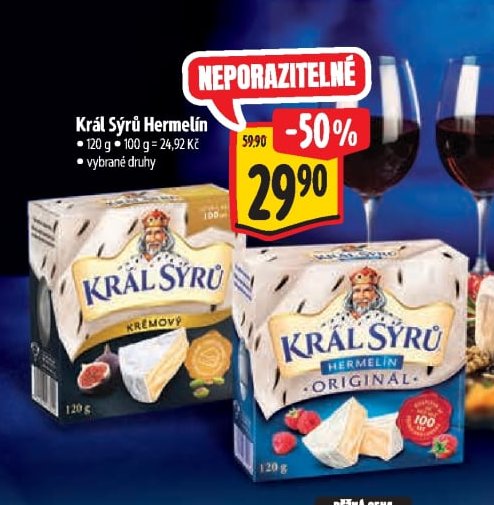 Král Sýrů Hermelín