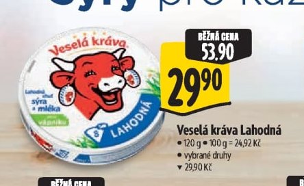 Veselá kráva Lahodná